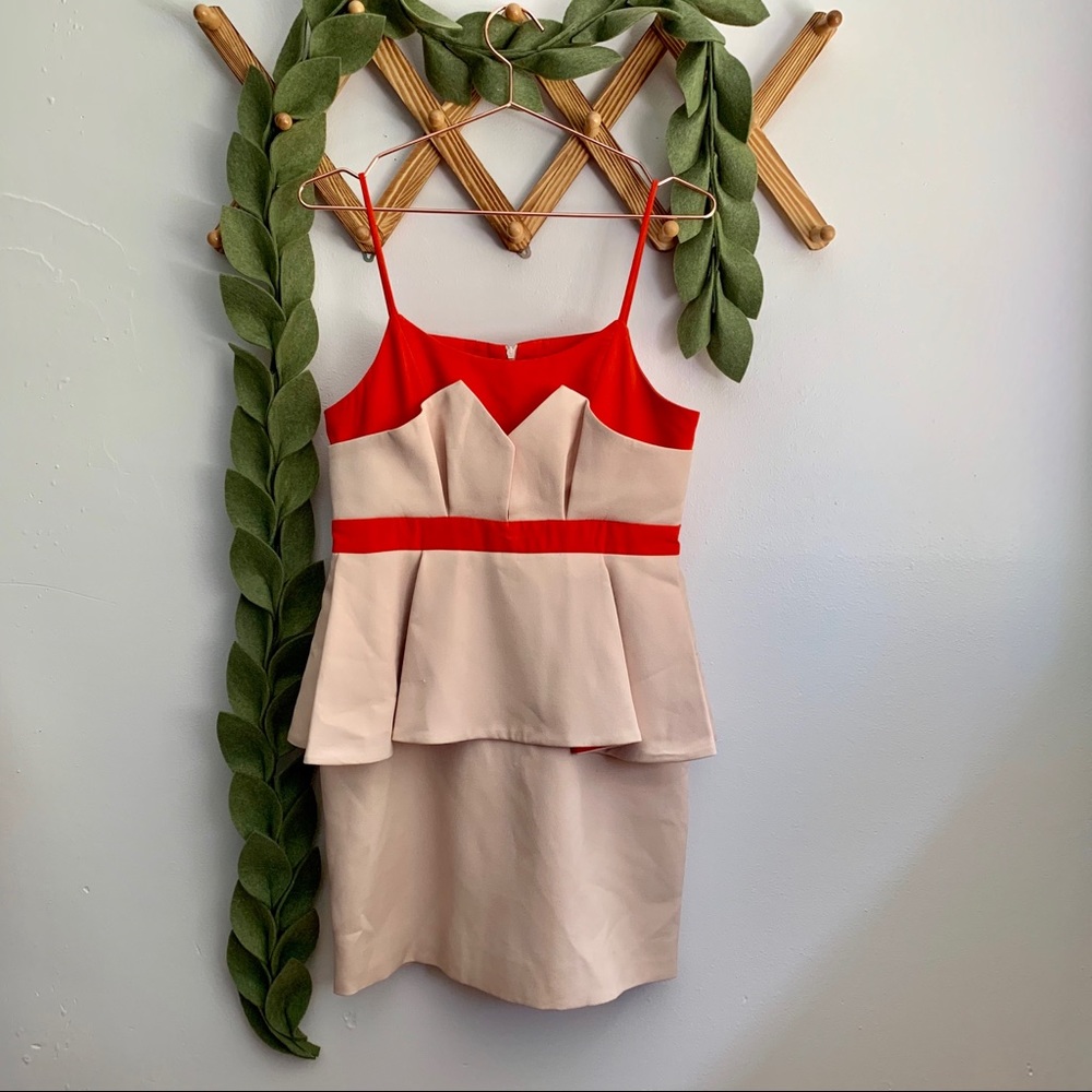 Red Flamingo UK Peplum Dress